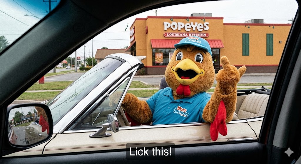 You bought the wrong fried chicken!